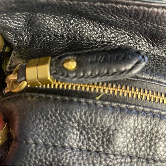 OrYANY Lian Leather Zipper Detail Slouchy Hobo Colorblock Bag - Picture 9 of 11